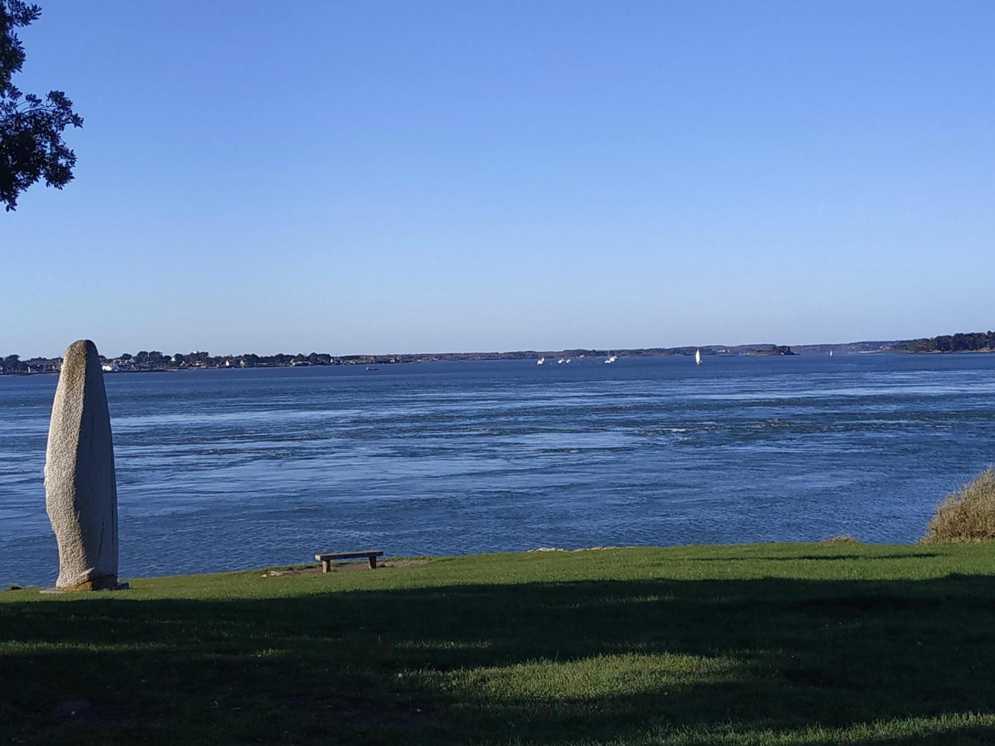 Appartement Duplex Familial Vue Mer, Proche Plage Et Commerces - Fr-1-639-125 Arzon Esterno foto