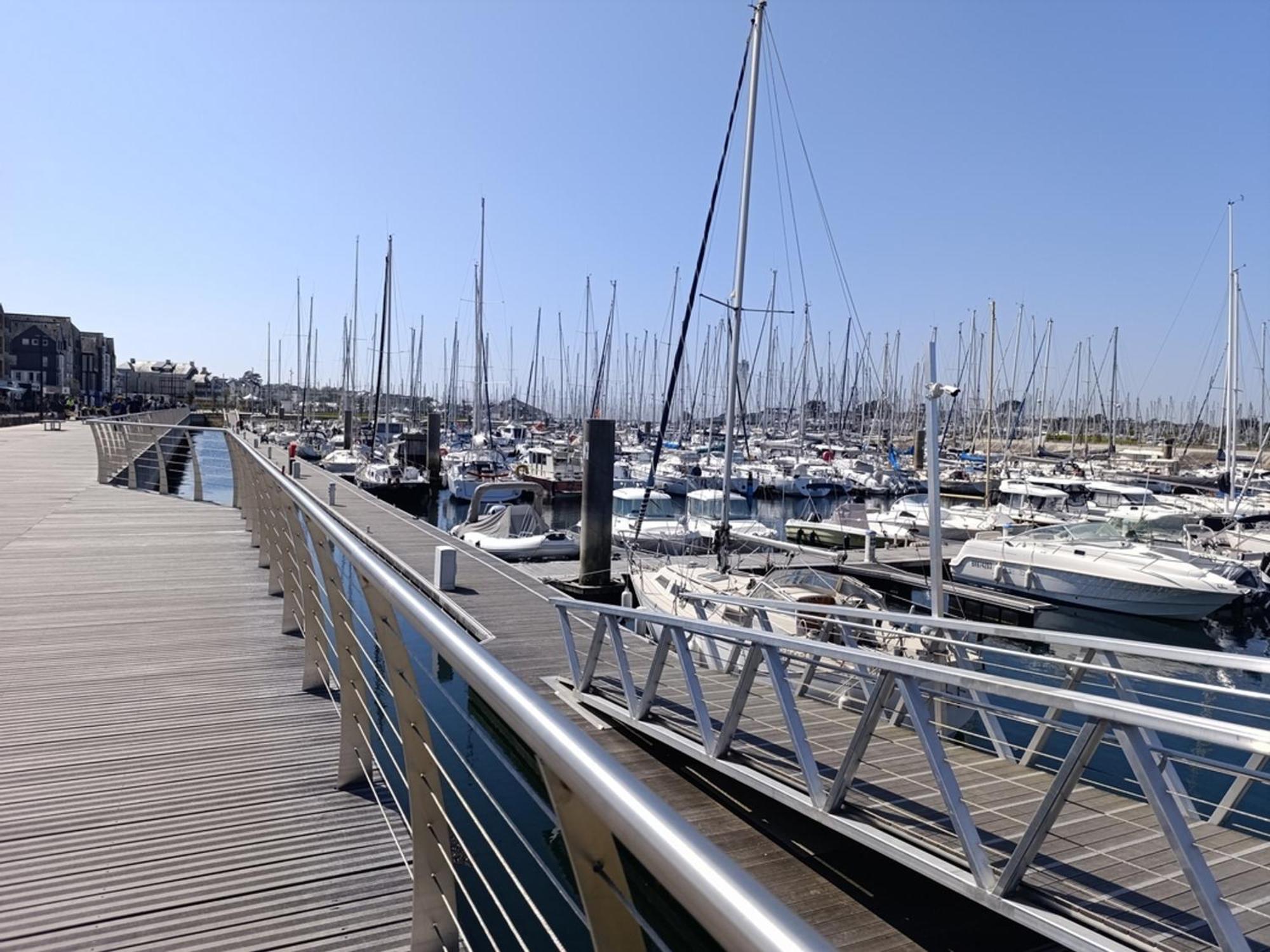 Appartement Duplex Familial Vue Mer, Proche Plage Et Commerces - Fr-1-639-125 Arzon Esterno foto
